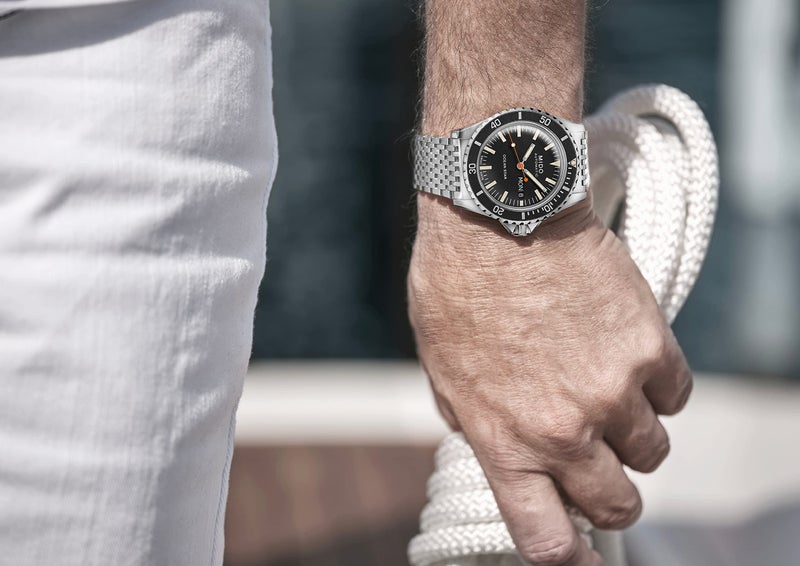 MIDO Ocean Star Tribute - Swiss Automatic Watch for Men - Black Dial - 40.5mm Stainless Steel Case - Stainless Steel Bracelet - M0268301105100 - Image 3