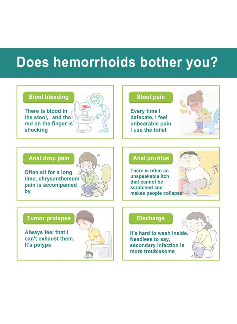 SOUTH MOON Hemorrhoids capsules relieve itching mixed internal and external hemorrhoids soothing capsules - Image 3