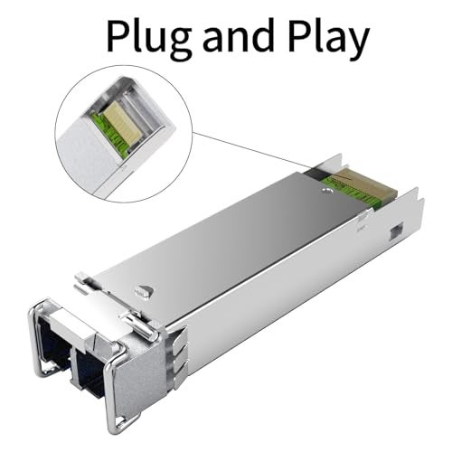 GESD 1.25G BiDi SFP Fiber Transceiver Module Pair, 1000BASE-BX-D, Single-Mode Simplex LC, Tx/Rx 1490nm/1310nm, DDM, SMF, Compatible with Cisco, Ubiquiti/Unifi, Mikrotik, TP-Link, HPE and More, up to 20km - Image 4