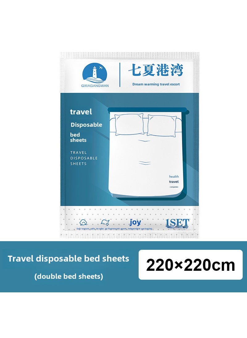 Generic Disposable Double Bedding Set 4-Piece 220*220 double sheets 