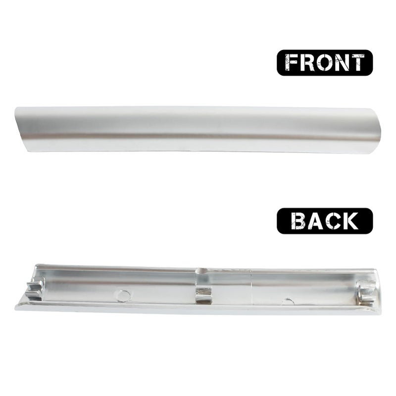 PEVAST Front Interior Door Handle Trim Molding Silver Compatible with Ford Escape 20132019 Replace CJ5Z7822621BA Silver 1 Pair - Image 4