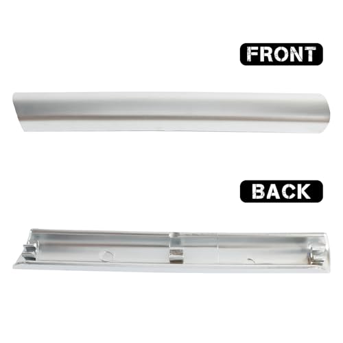 PEVAST Front Interior Door Handle Trim Molding Silver Compatible with Ford Escape 20132019 Replace CJ5Z7822621BA Silver 1 Pair - Image 3