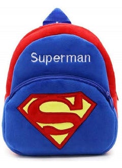 Blue Tree blue tree Kids School Bag Soft Plush Backpack Cartoon Bags Mini Travel Bag for for Girls Boys Toddler Baby Cute Dog & Superman  - Image 3