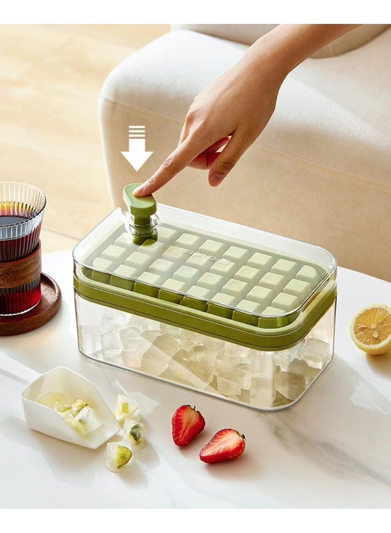 Arabest High quality large capacity ice cube mold, food grade silicone soft bottom, easy to remove ice cubes - Image 1
