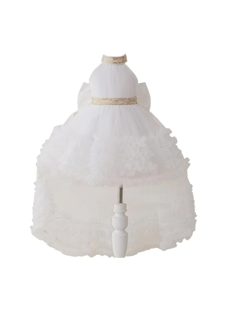D'Daniela D' Daniela - Little Swan Dress - White