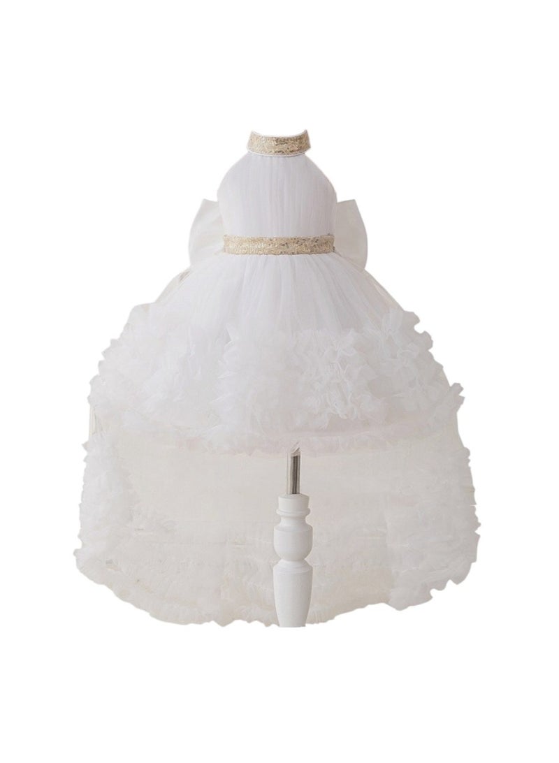 D'Daniela Ruffled Tulle Dress - Image 1