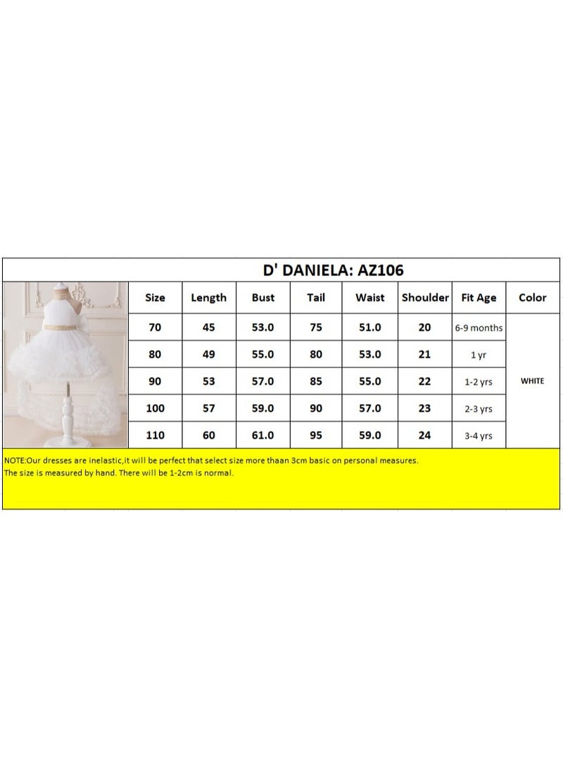 D'Daniela Ruffled Tulle Dress - Image 4