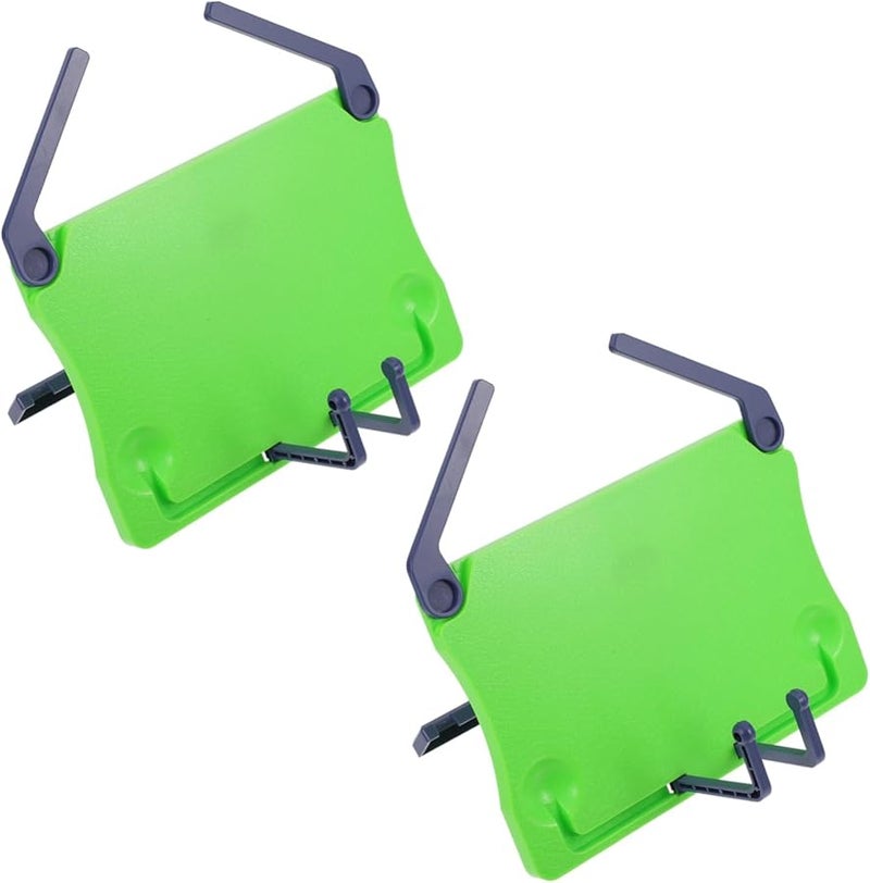 Folding Music Stand 2 Pack Portable Desktop Reading Score Holder For Musicians - Image 1