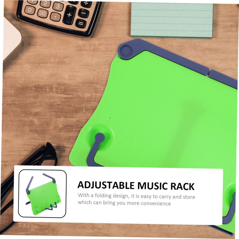 Folding Music Stand 2 Pack Portable Desktop Reading Score Holder For Musicians - Image 5