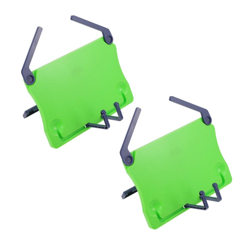 Folding Music Stand 2 Pack Portable Desktop Reading Score Holder For Musicians - Image 2