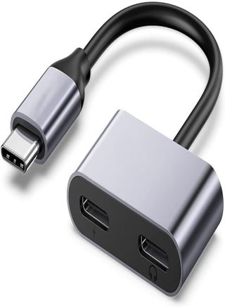USB C Adapter, 2 in 1 USB C to Dual USB C Audio Charging Converter USB C Headphone Jack Audio Dongle Compatible with iPad Pro 2018, Google Pixel 2 XL, Xiaomi Mix 2S，Smartisan Nut R1, Huawe - pzsku/ZCB751196D143B32668F9Z/45/_/1742338423/09ece619-52c4-4031-9efd-bef529736a9d