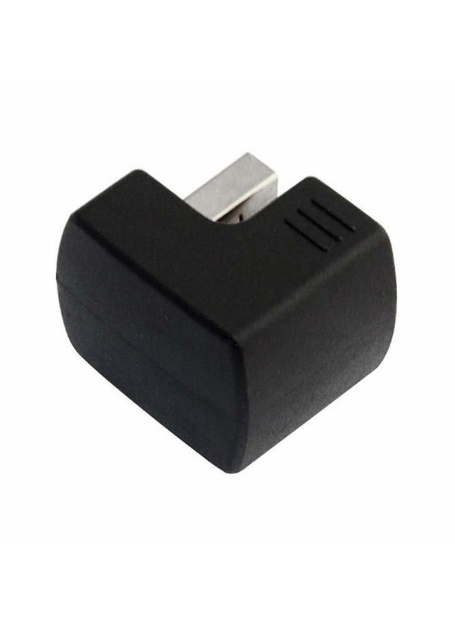 Chenyang محول USB نوع A إلى نوع A بزاوية لأعلى ولأسفل محول USB 3.0 ذكر إلى أنثى تمديد 180 درجة 5Gbps - Image 5