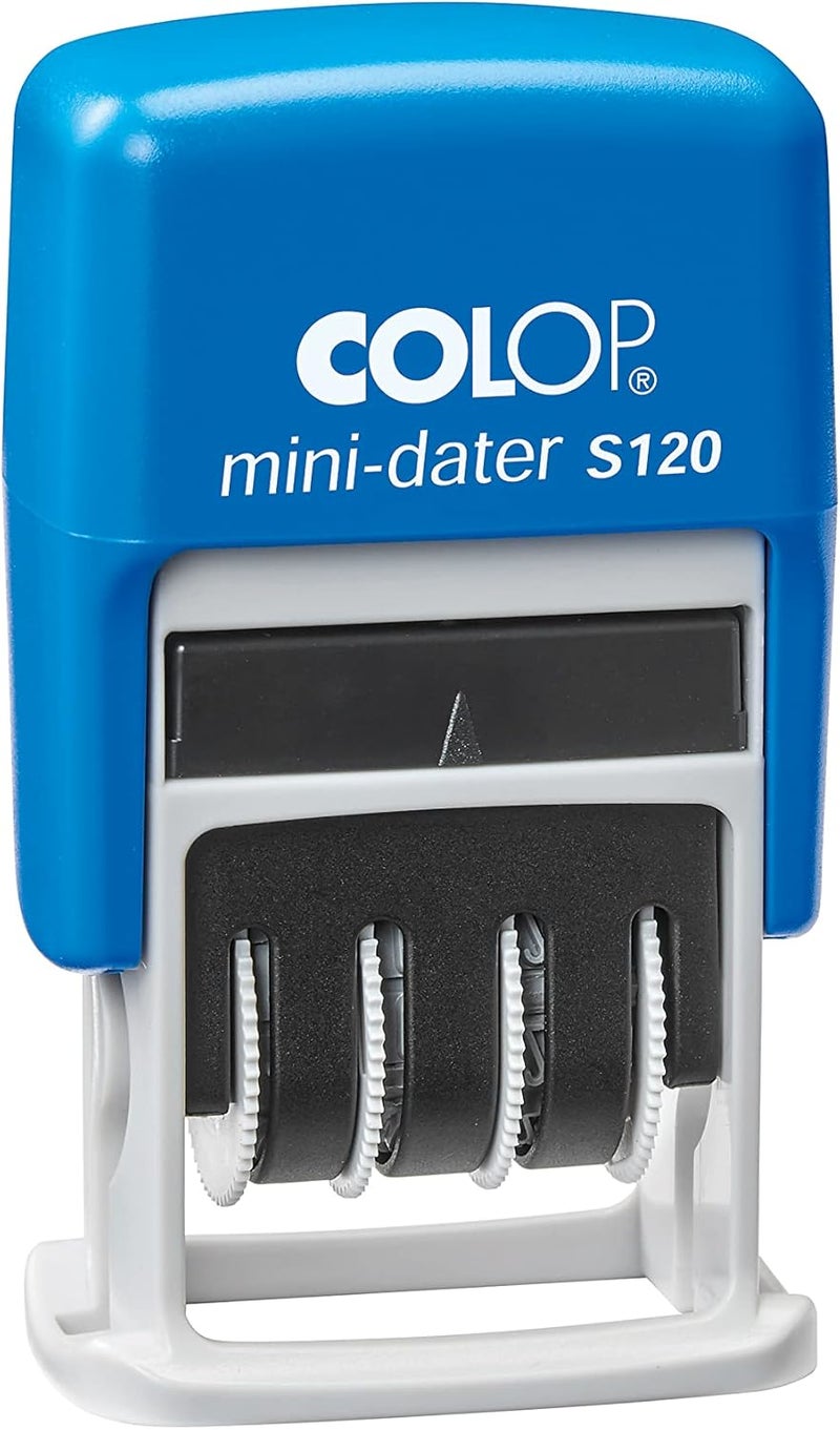 Colop Date Stamp S120, Date in Numbers, 4 mm, Font Height 4 mm. - Image 1
