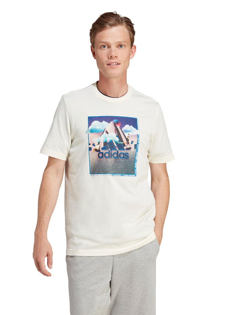 Adidas Landscape Badge Of Sport T-Shirt - Image 1