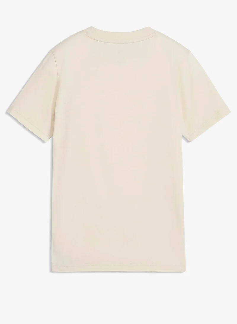 بوما تيشيرت يوث أساسي مزين بكتابة