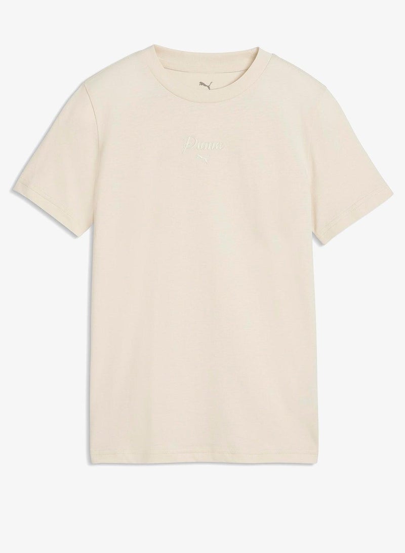 PUMA Youth Essential Script T-Shirt - Image 1