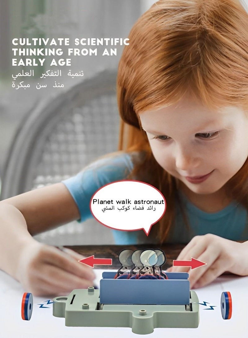 DURKU Science Kit Toy For Kids, Anti Gravity Magnetic Levitation Science Kit, 12 Ways To Play, Educational Toy For Students - Image 3