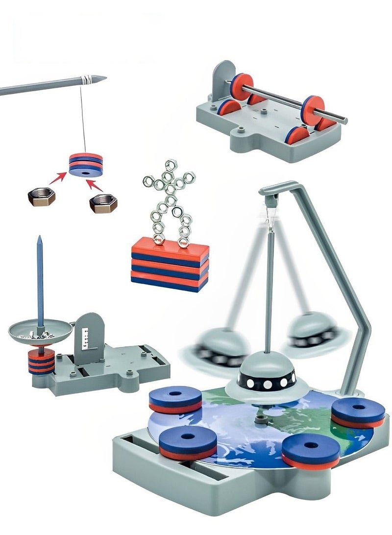 DURKU Science Kit Toy For Kids, Anti Gravity Magnetic Levitation Science Kit, 12 Ways To Play, Educational Toy For Students - Image 1