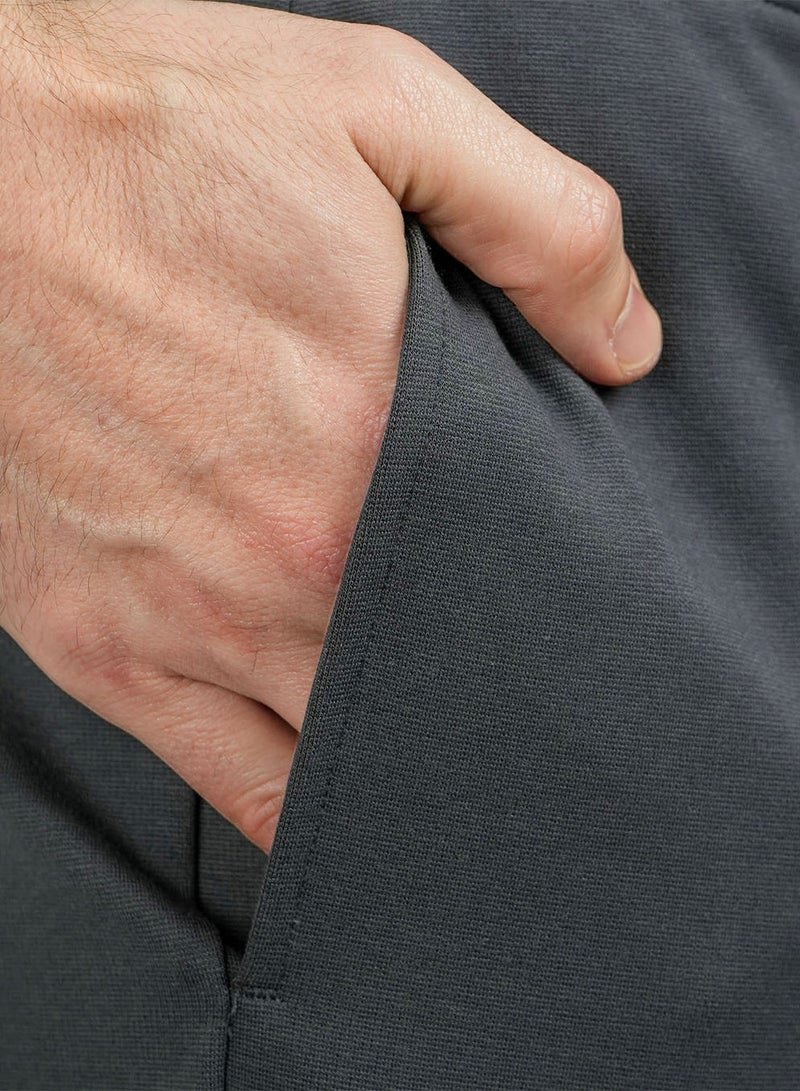 GIORDANO Men's Slim Tapered Fit Jogger Pants - Image 4