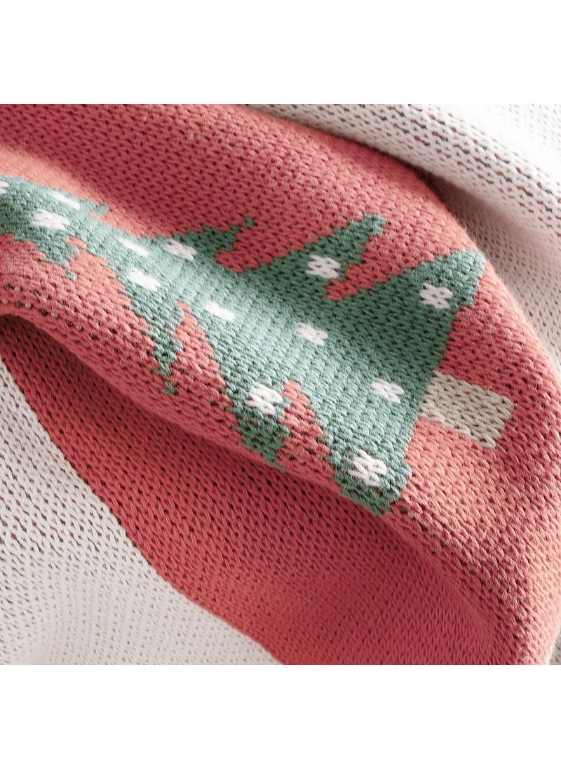 Miespiga Christmas Knitwear Knitted Baby Blanket  - Image 3