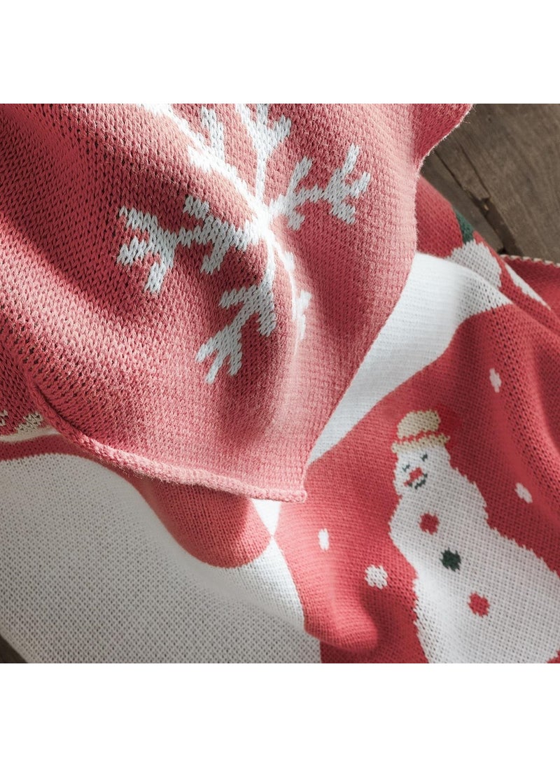 Miespiga Christmas Knitwear Knitted Baby Blanket  - Image 4
