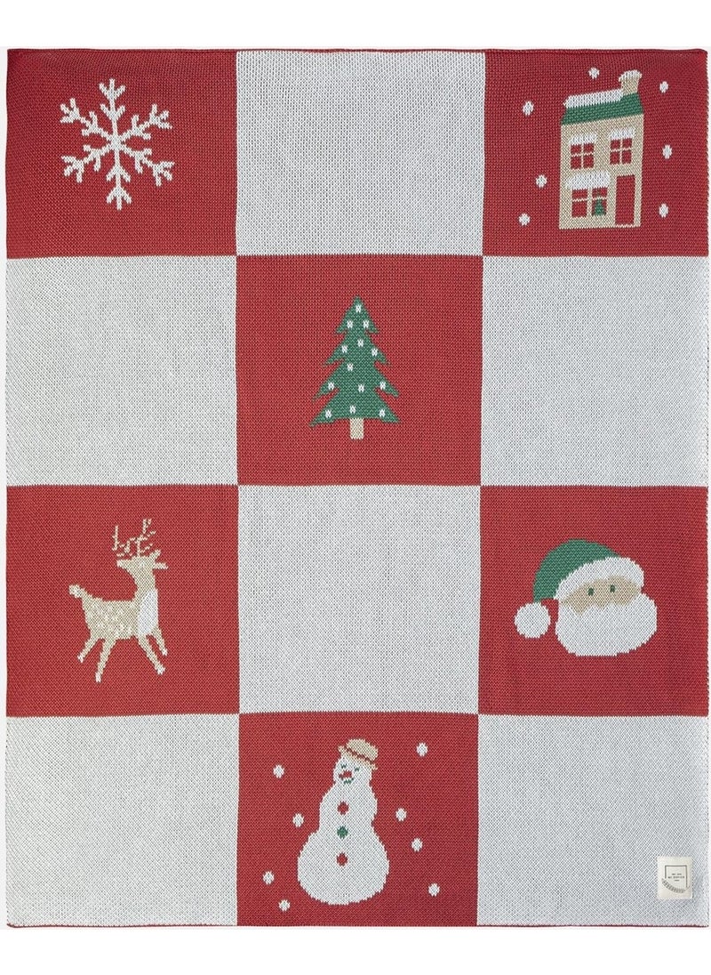 Miespiga Christmas Knitwear Knitted Baby Blanket  - Image 5