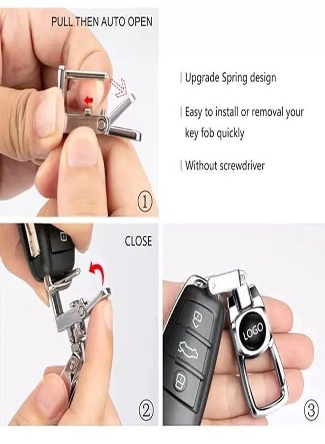 Mistazzo Tata Metal Kechain Hook Keyring Compatible With Harrier, Nexon EV, Punch, Tiago, Tigor & Altroz For Boys Girls Men Women Car Keychains - Image 5