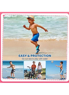 VUCATIN Boys Water Shoes Girls Beach Socks for Kids Toddler Baby Barefoot Swim Socks Quick-Dry Non-Slip Aqua Water Sport Shoes for Swimming Pool Water Park Beach (Rabbit)  - Image 3