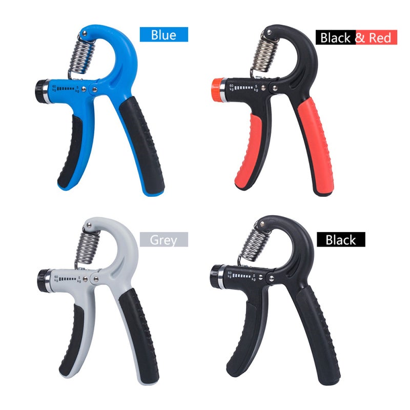 Hand Grip Strengthener: Adjustable Resistance 5kg To 60kg - Ergonomic Soft TPR Rubber Handle For Forearm Wrist Finger Hand Muscle Training - Image 2