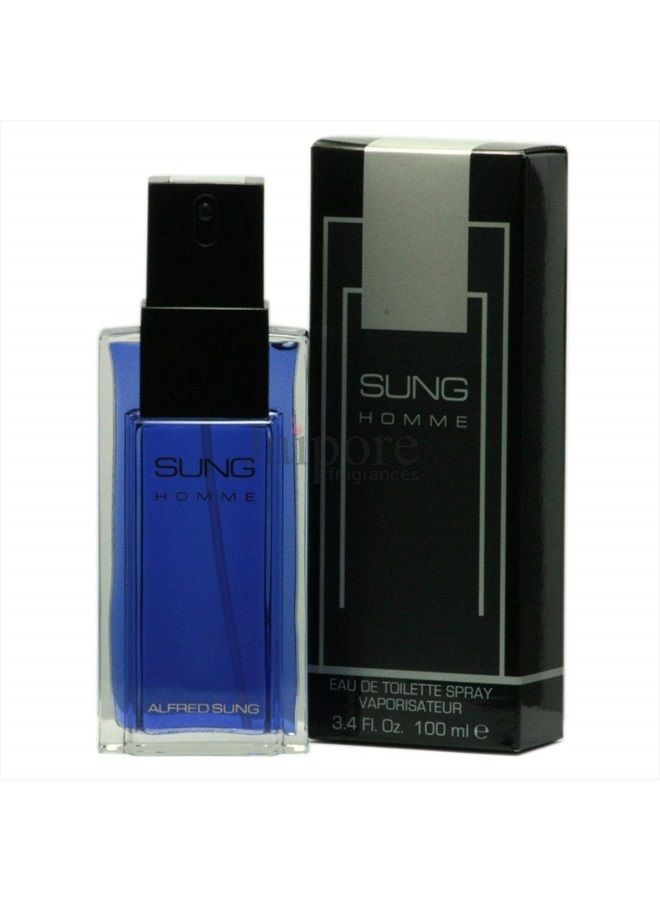 ALFRED SUNG عطر من ألفريد سونغ للرجال أو دو تواليت سبراي 3.3 أونصة