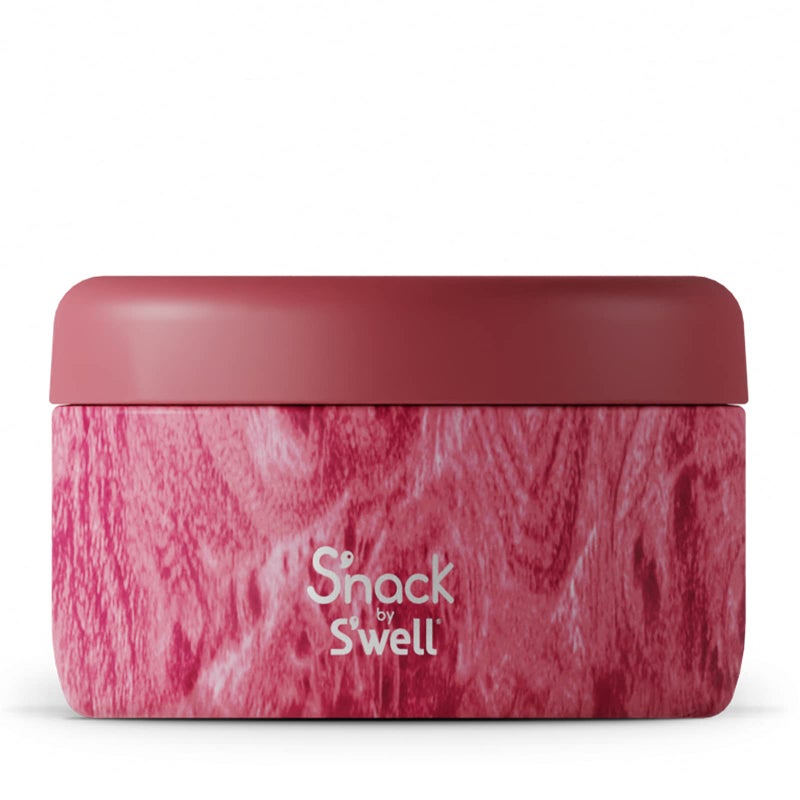 S'well S'well S'nack Stainless Steel Food Container - 10 Oz - Rose Arbor - Double-Layered Insulated Bowls Keep Food Cold for 10 Hours and Hot for 4 - BPA-Free  - Image 2