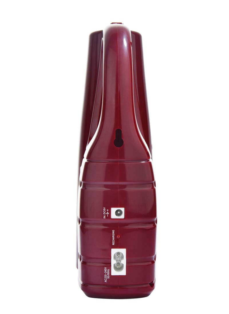 SONASHI - Rechargeable Emergency Lantern  Bright LED Light Side Bright Light with Builtin Battery and Charge Indicator  Solar Charing Function with Working Time 12 Hrs  Perfect for Outdoors SEL-720N Red - Image 1