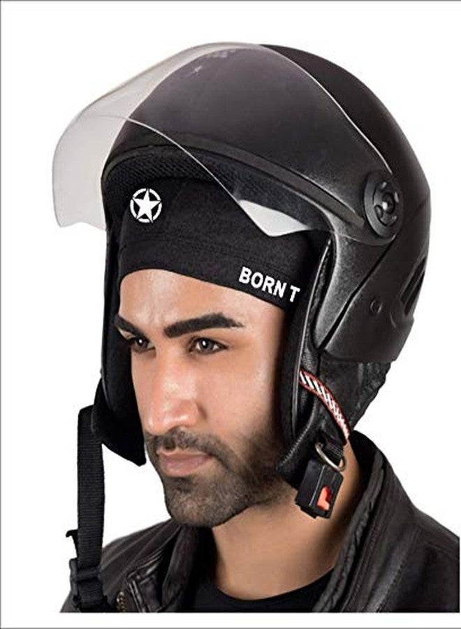 QUADA Skull Cap, Men & Women Multi functional Head wear Bike Hard Hat Helmet Liner Cotton Beanie Sleep Caps - Image 3