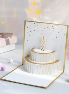 Lemon Fancy Elegant Design 3D Pop-Up Card, Greeting Card for Birthday, Sturdy and Solid Cardstock Gift Card  Best for Birthday, Graduation, Anniversary  - Image 2