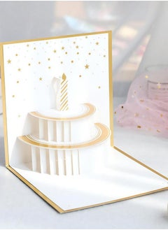 Lemon Fancy Elegant Design 3D Pop-Up Card, Greeting Card for Birthday, Sturdy and Solid Cardstock Gift Card  Best for Birthday, Graduation, Anniversary  - Image 3