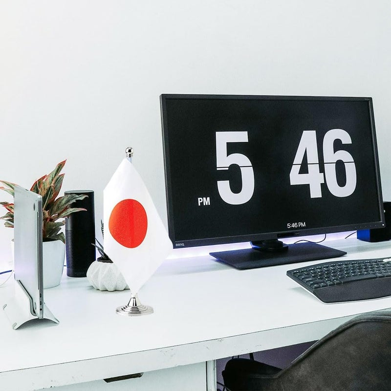 mflagperft Japan Flag Japanese Flags, Small Mini Japanese Desk Flag, Used for Table Office Classroom Home Patriotic Events Decorations - Image 3