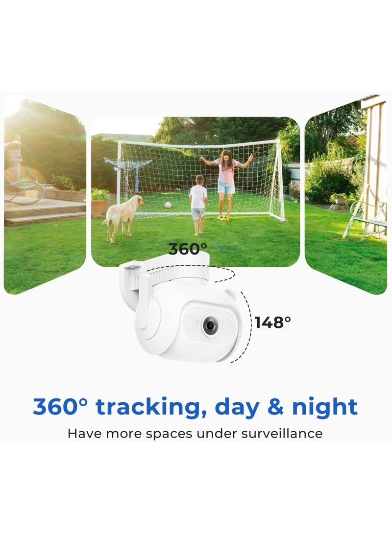 IMILAB EC5 Wired Security Camera Outdoor: 2K Camera for Home Security 360 Rotating Surveillance, Outdoor Camera w/Motion Spotlight Sensor, 2.4Ghz WiFi, 24/7 Local Recording, No Monthly Fee - Image 4