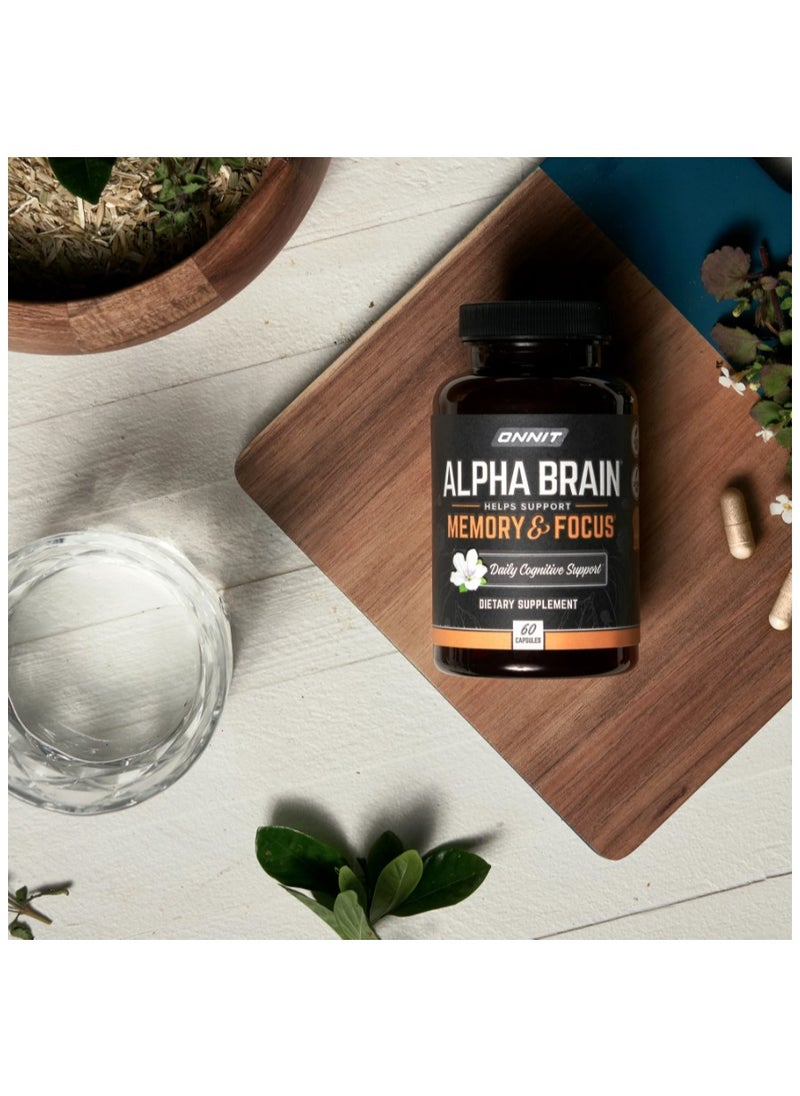 Alpha Brain Dietary Supplement - 30 Capsules - pzsku/ZCB75EFC75F3F47D3A3CDZ/45/_/1719668698/e367b201-9afe-4f5d-91bd-b0990fc8bed9