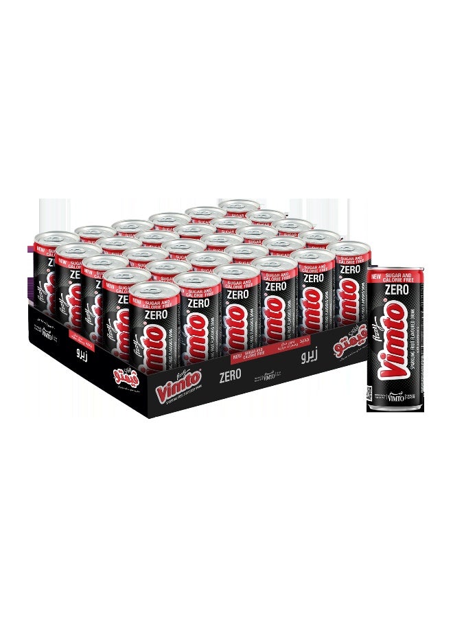 Vimto مشروب فواكه فوار فيمتو زيرو 250 مل في علبة × 30 حزمة - Image 1