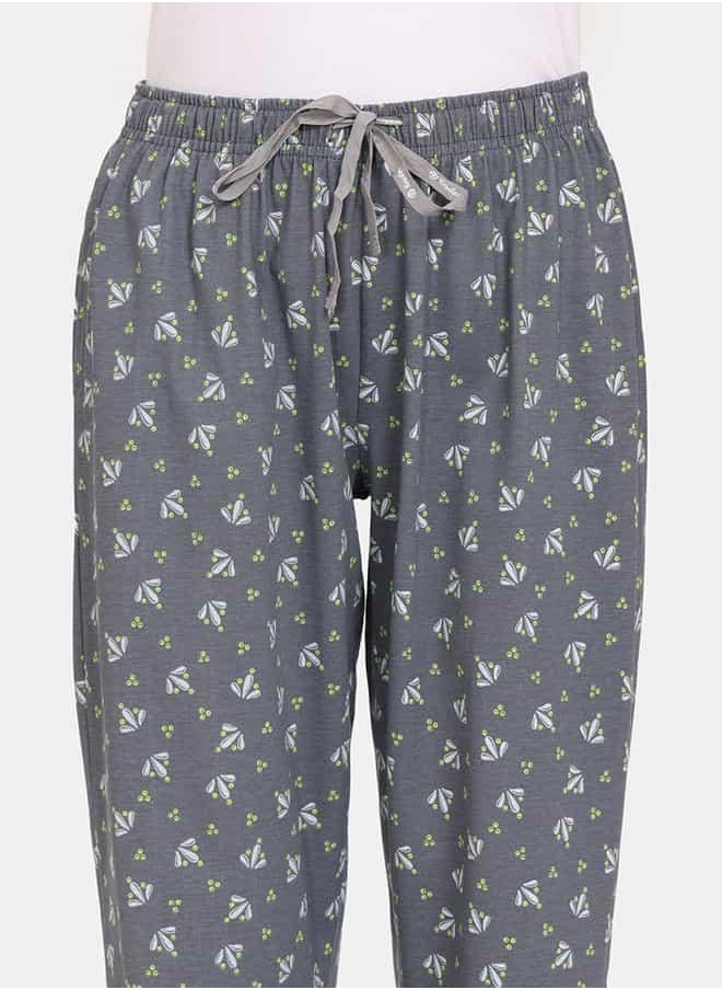 zivame Set of 2 - Zivame Printed Pyjamas with Drawstring Closure  - Image 3