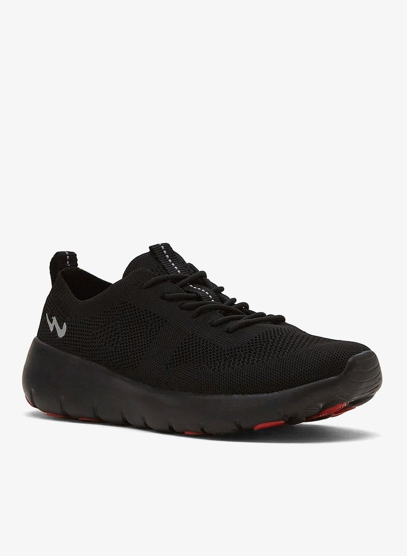 CAMPUS Men’s Black Sports Shoes – Bold Single-Tone Look  Shoes that Elevates Casual Style - Image 2