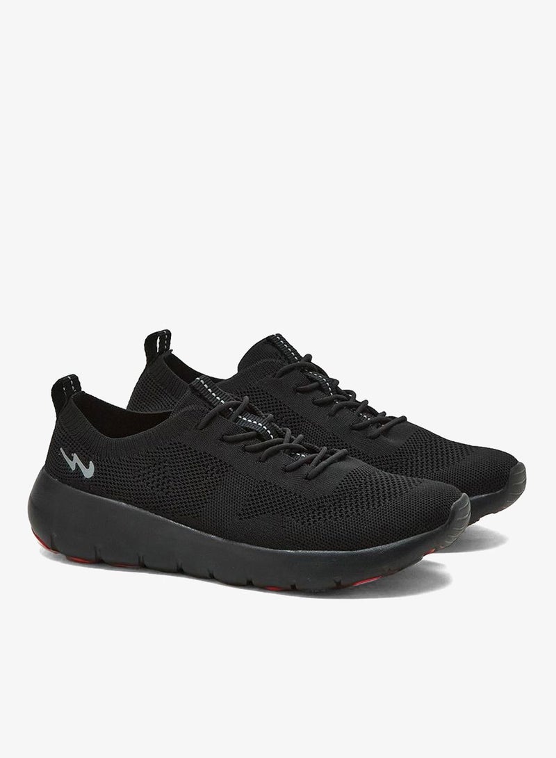 CAMPUS Men’s Black Sports Shoes – Bold Single-Tone Look  Shoes that Elevates Casual Style - Image 3