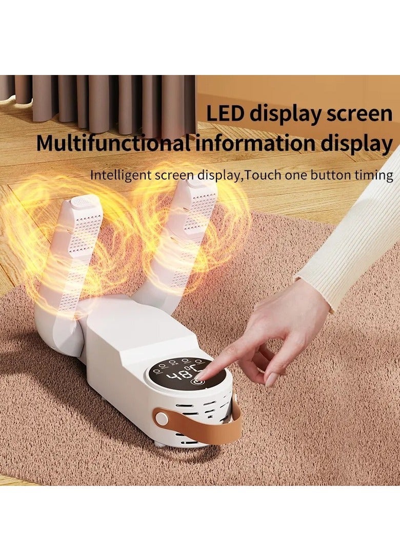 مجفف التمهيد ، مجفف التمهيد العمل ، آلة تلميع الأحذية المحمولة مع منفاخ الهواء الساخن و 120 دقيقة توقيت الذكية ، مجفف القفازات الكهربائية وسخان التمهيد - Image 2