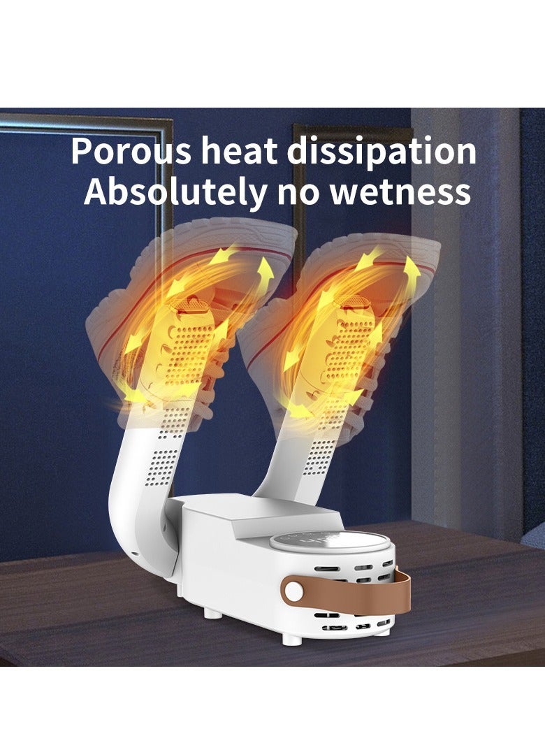 مجفف التمهيد ، مجفف التمهيد العمل ، آلة تلميع الأحذية المحمولة مع منفاخ الهواء الساخن و 120 دقيقة توقيت الذكية ، مجفف القفازات الكهربائية وسخان التمهيد - Image 4