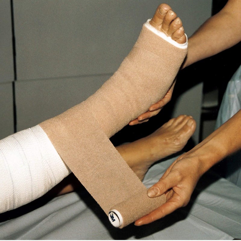 3M Coban Elastic SelfAdherent Cohesive Bandage Beige NonSterile 1 x 5 Yd 30 Ct - Image 3