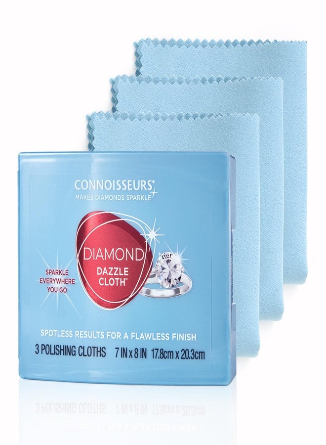 CONNOISSEURS قلم تنظيف الماس كونيسورز دايموند دازل ستك | منظف مجوهرات الماس، قلم تنظيف الأحجار الكريمة للمجوهرات اللامعة المدمجة | للماس والأحجار الكريمة، بدون مواد، بدون أحجار كريمة - Image 1