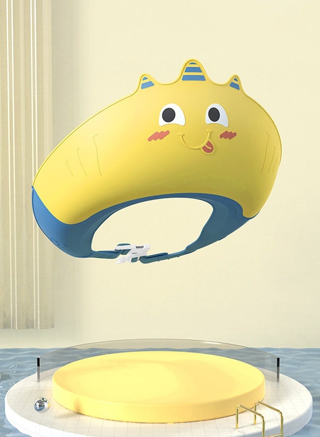 Aissiora Baby Bath Protective Soft Cap Baby shower caps Baby ear protection shampoo cap Children's shower caps with ear protection The girth is adjustable - Image 4