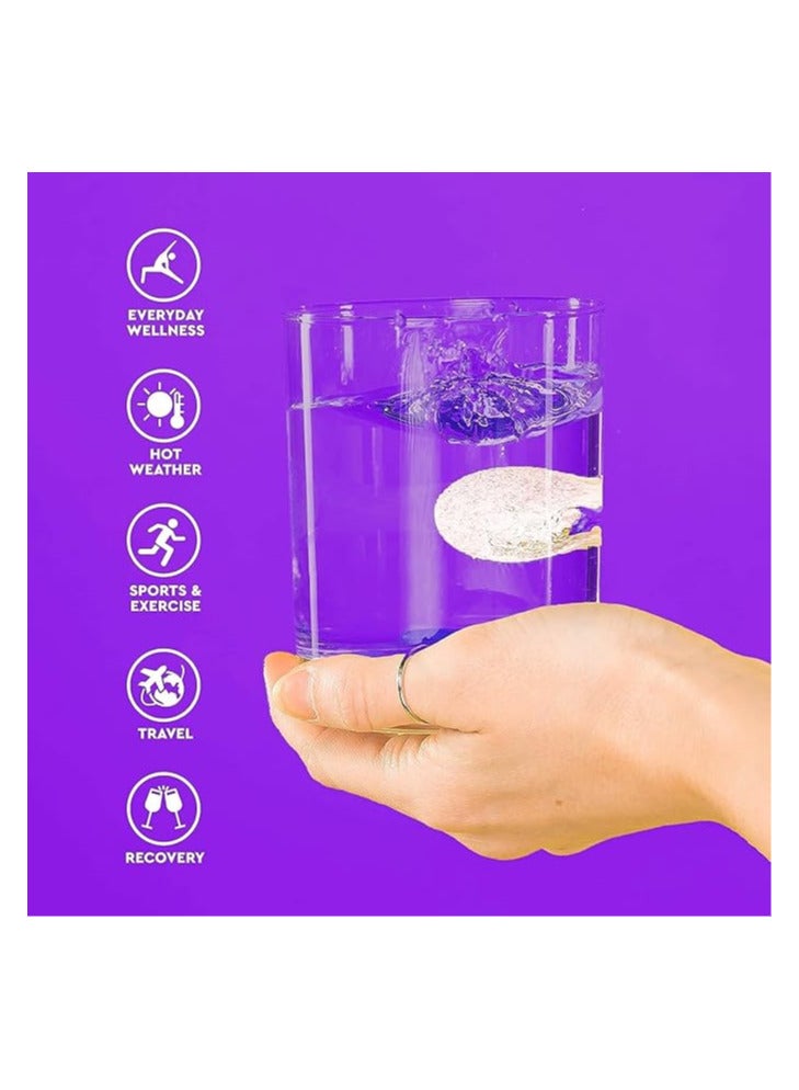 ORS O.R.S Hydration Tablets with Electrolytes Vegan Soluble Hydration Tablets with Natural Blackcurrant Flavour, 72 Tablets - Image 2