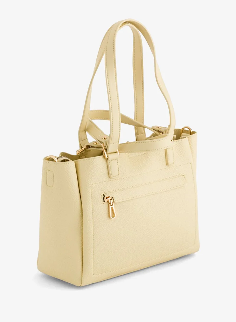 CARPISA Women's Totebag Amaranta Spring Popcorn Yellow