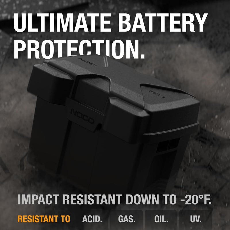 NOCO Snap-Top BGU1 Battery Box, Group U1 12V Battery Box for Lawn and Garden, Generators, Gate Openers and Equipment - Image 3